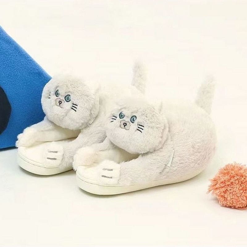 Kitty Home Slippers - Egirldoll