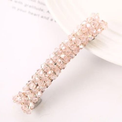 Korean Metal Rhinestone Hair Ponytail Clip BE349 - Egirldoll