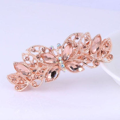 Korean Metal Rhinestone Hair Ponytail Clip BE349 - Egirldoll