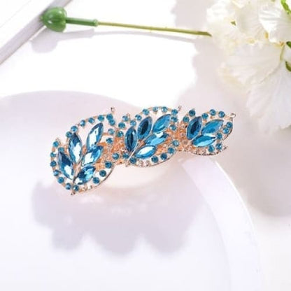 Korean Metal Rhinestone Hair Ponytail Clip BE349 - Egirldoll