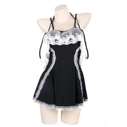 Lace Flower Cute Suspenders Sexy Dress EG301 - Egirldoll