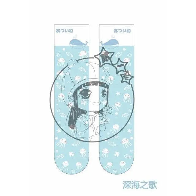 Lolita Cosplay Ocean AcalephCute Harajuku Over-knee Stockings EG15522 - Egirldoll