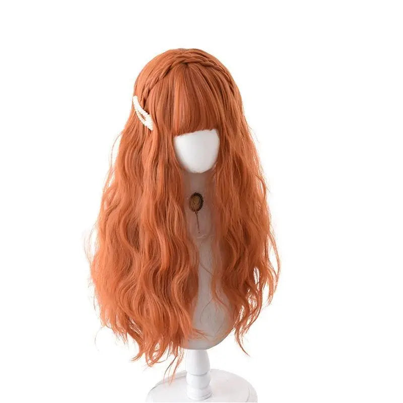 Lolita Pumpkin Long Curly Wig EG15560 - Egirldoll