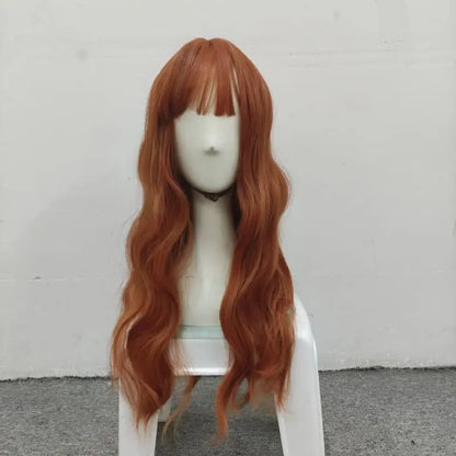 Lolita Pumpkin Long Curly Wig EG15560 - Egirldoll