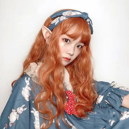 Lolita Pumpkin Long Curly Wig EG15560 - Egirldoll