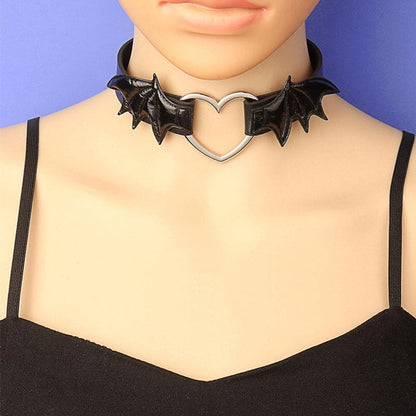 Lovely Devil Wings PU Choker EG602 - Egirldoll