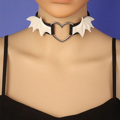 Lovely Devil Wings PU Choker EG602 - Egirldoll