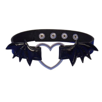 Lovely Devil Wings PU Choker EG602 - Egirldoll