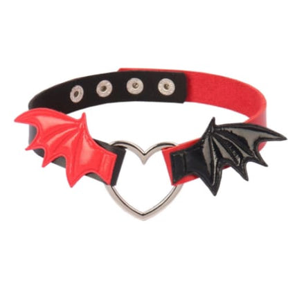 Lovely Devil Wings PU Choker EG602 - Egirldoll