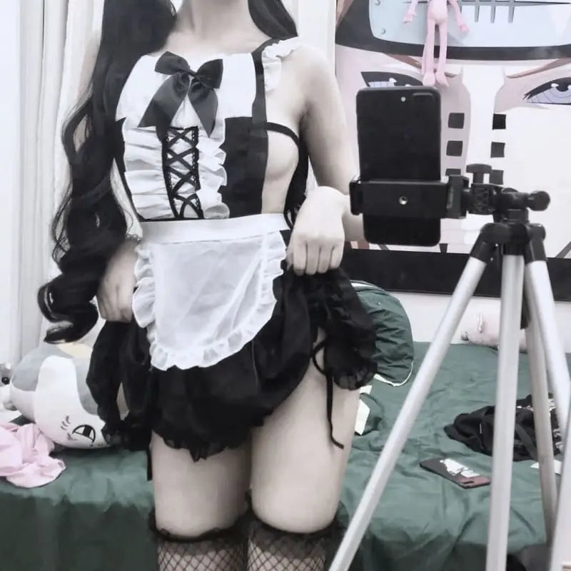 Maid Outfit Lingerie Lolita Dress Cute Uniform EG061 - Egirldoll