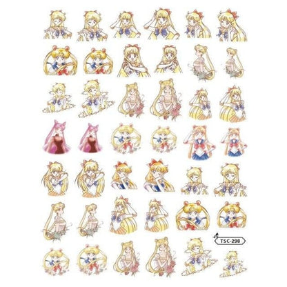 MG Series 3D Art DIY Nails Stickers BE021 - Egirldoll