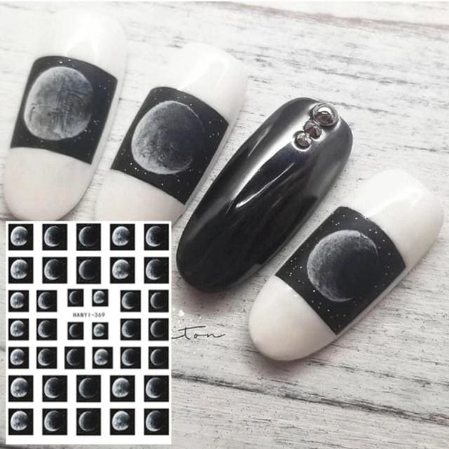 MG Series 3D Art DIY Nails Stickers BE021 - Egirldoll