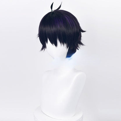 Nijisanji EN Ren Zotto Blue Cosplay Wig ON272 - Egirldoll