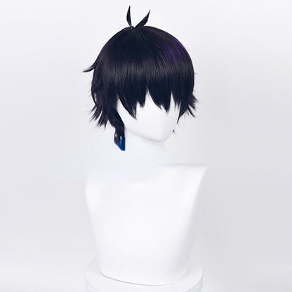 Nijisanji EN Ren Zotto Blue Cosplay Wig ON272 - Egirldoll