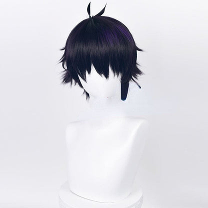 Nijisanji EN Ren Zotto Blue Cosplay Wig ON272 - Egirldoll