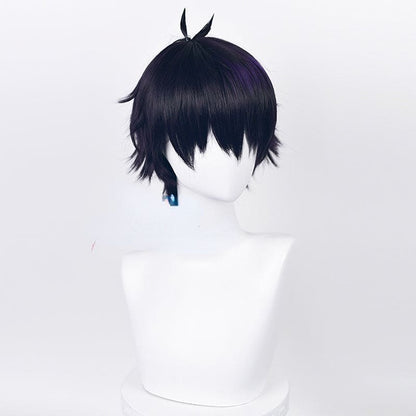 Nijisanji EN Ren Zotto Blue Cosplay Wig ON272 - Egirldoll