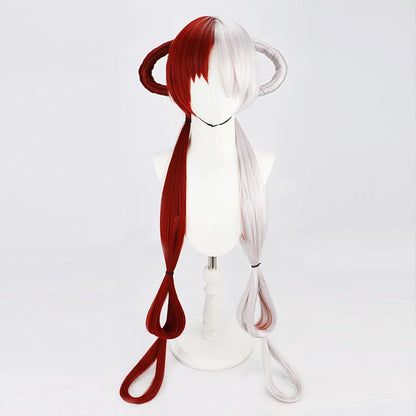 One Piece Film Red Uta Kawaii Red White Parted Wig ON202 - Egirldoll