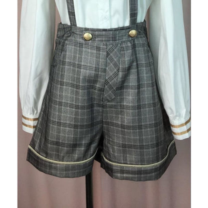 Ouji Kodona BoyJapanese Lolita Blouse Shirt Jumper Shorts FY031 - Egirldoll