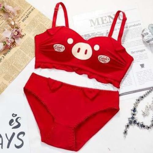 Pig Underwear Cute Lingerie SS029 - Egirldoll