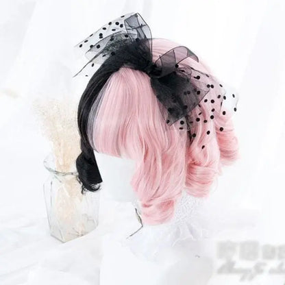 Pink&Black Lolita Cosplay Wig EG14909 - Egirldoll