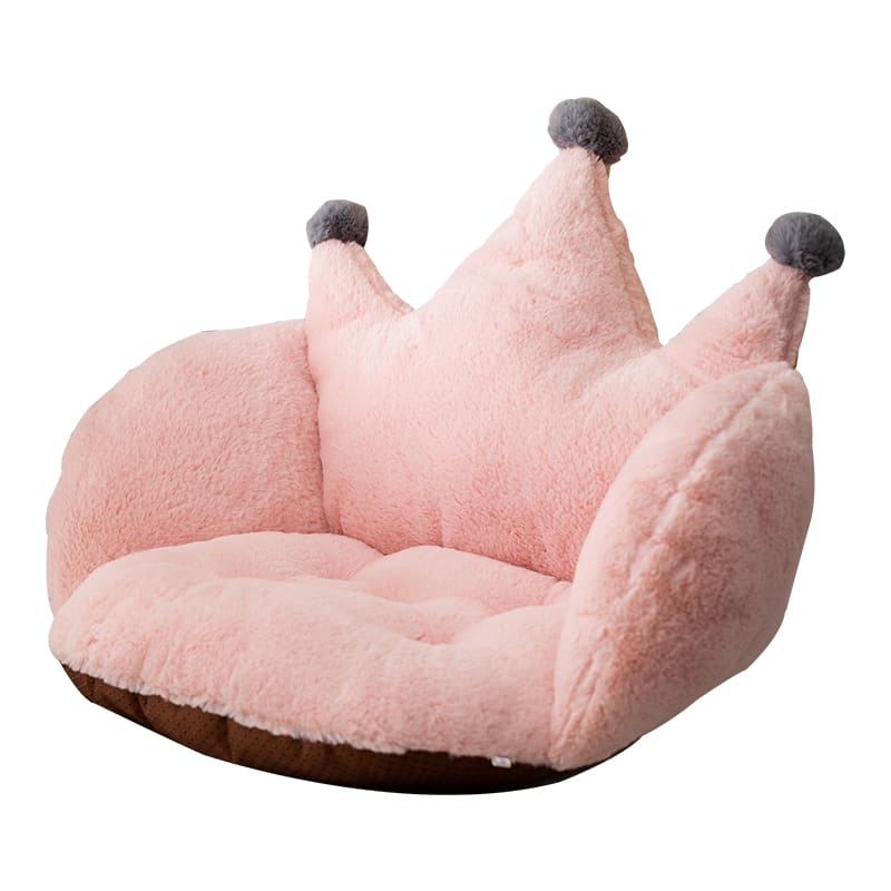 Pink/Gray/Green Kawaii Crown Seat Cushion SS1676 - Egirldoll