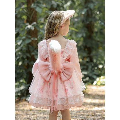 Pink/Purple Kawaii Princess Kids Dress ON206 - Egirldoll