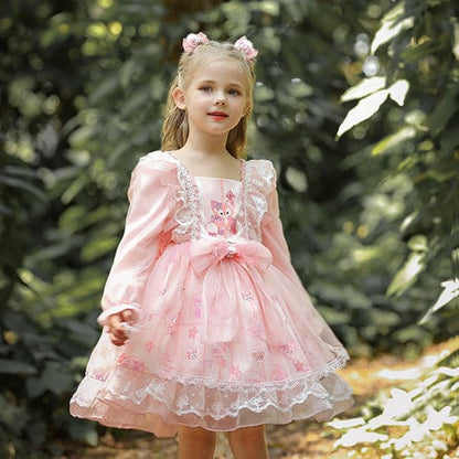 Pink/Purple Kawaii Princess Kids Dress ON206 - Egirldoll