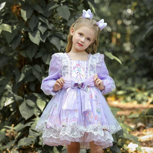 Pink/Purple Kawaii Princess Kids Dress ON206 - Egirldoll