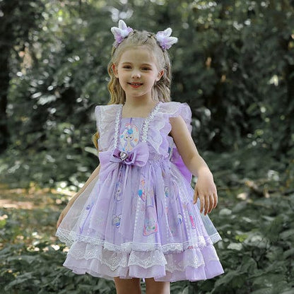 Pink/Purple Kawaii Princess Kids Dress ON206 - Egirldoll