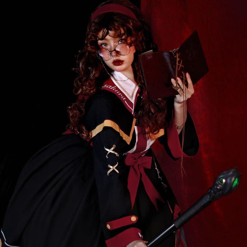 Preppy Style Magic Girl School Uniform Gothic Lolita Dress EG16479 - Egirldoll