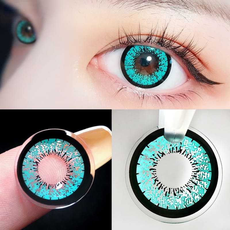 Princess Anime Kuro Turquoise Blue Contact Lenses ON446 -