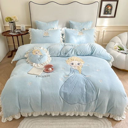 Princess Room Elsa Kawaii Bedding Set ON324 - Egirldoll