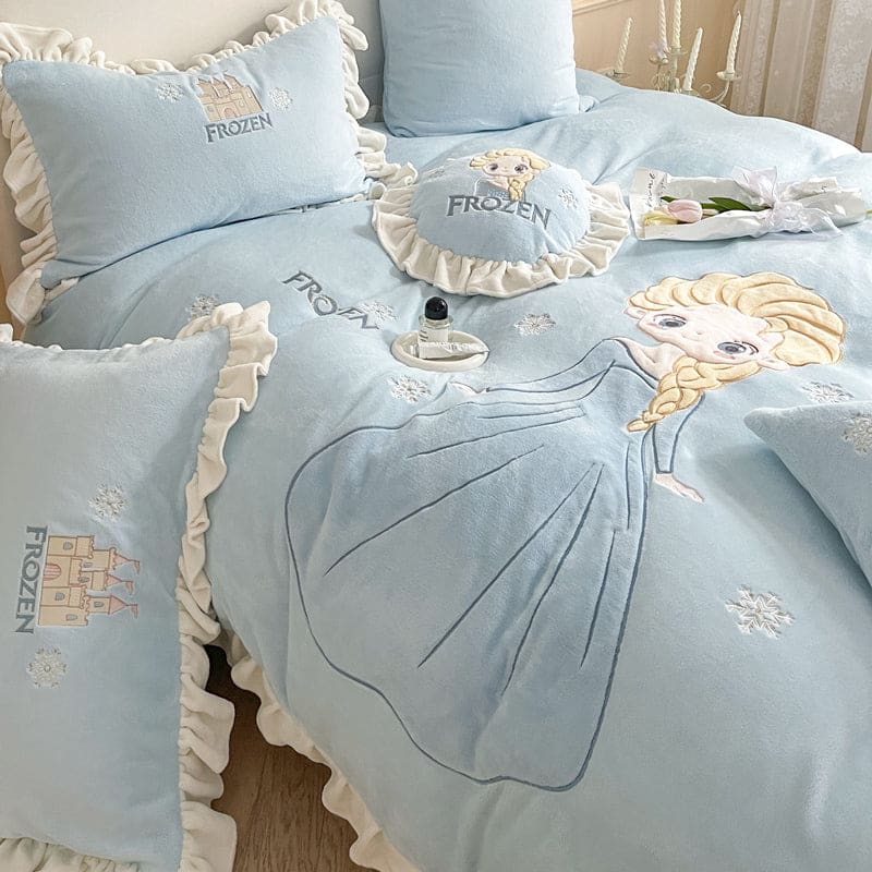 Princess Room Elsa Kawaii Bedding Set ON324 - Egirldoll