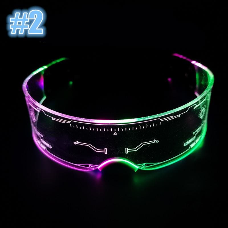 Punk LED Luminous Sunglasses EG161 - Egirldoll