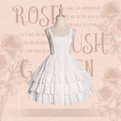 Rose Garden Gothic Lolita Dress/Waistcoat EG17563 - Egirldoll