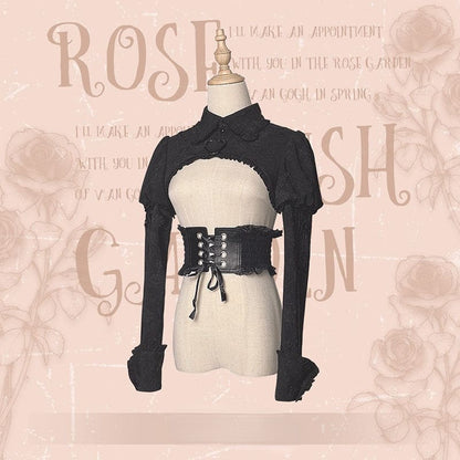 Rose Garden Gothic Lolita Dress/Waistcoat EG17563 - Egirldoll