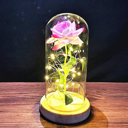 Rose LED Light In Glass - Egirldoll