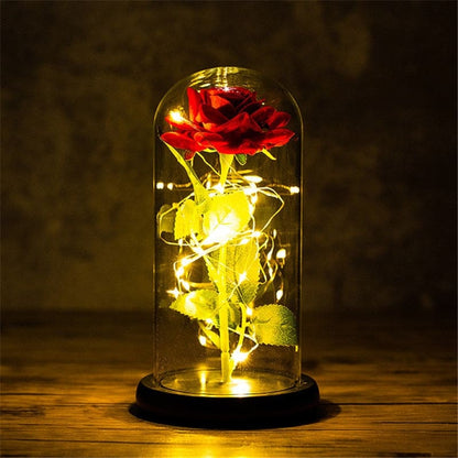 Rose LED Light In Glass - Egirldoll