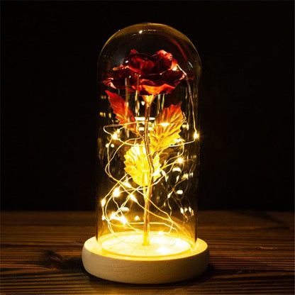 Rose LED Light In Glass - Egirldoll