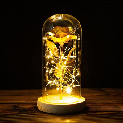 Rose LED Light In Glass - Egirldoll