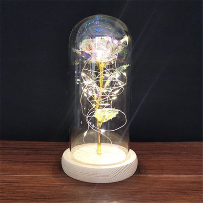 Rose LED Light In Glass - Egirldoll