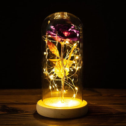 Rose LED Light In Glass - Egirldoll