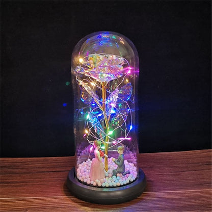 Rose LED Light In Glass - Egirldoll