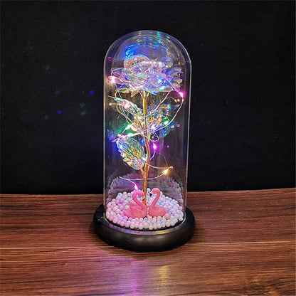 Rose LED Light In Glass - Egirldoll