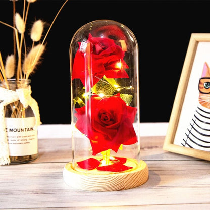 Rose LED Light In Glass - Egirldoll