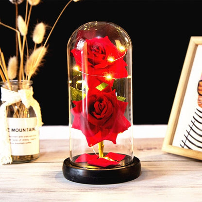 Rose LED Light In Glass - Egirldoll