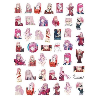 RUGGY Cartoon 3D Art DIY Nails Stickers BE023 - Egirldoll