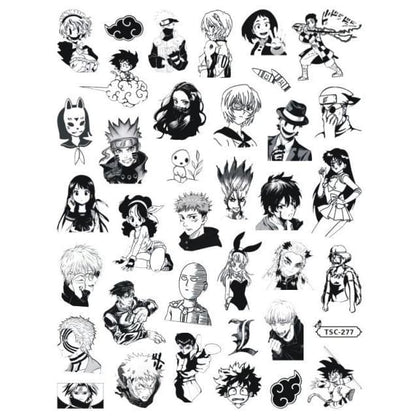 RUGGY Cartoon 3D Art DIY Nails Stickers BE023 - Egirldoll