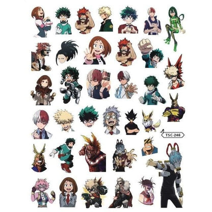 RUGGY Cartoon 3D Art DIY Nails Stickers BE023 - Egirldoll