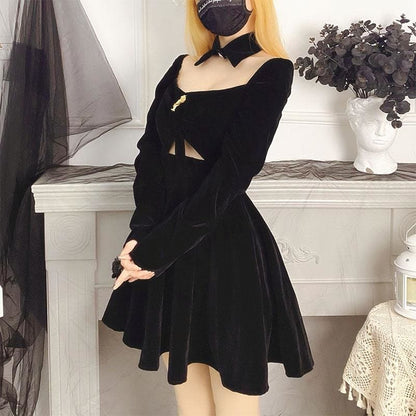 Sexy Hollow Off The Shoulder Dress EE0713 - Egirldoll